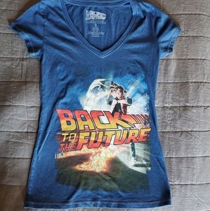 McFly! Back To The Future womens v neck T